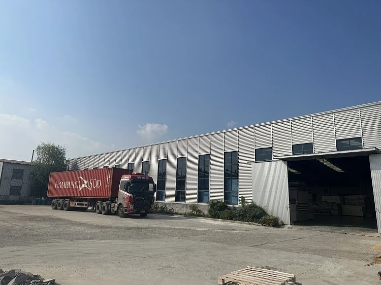 PVC co-extruded board factory workshop PVC co-extruded board factory workshop