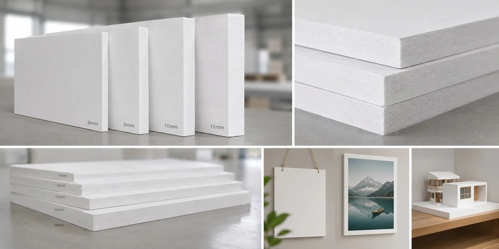 PVC foam board density and thickness selection PVC foam board density and thickness selection