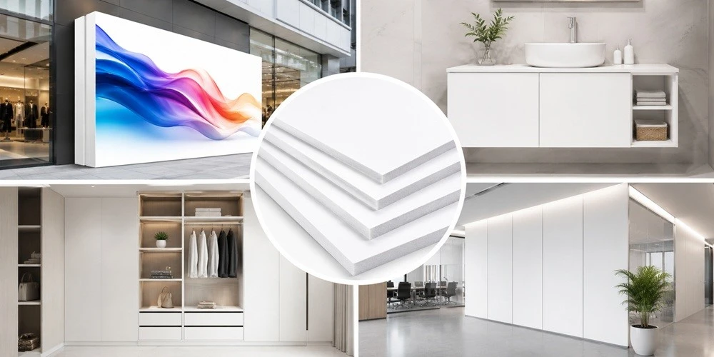 PVC foam board applications and selection guide PVC foam board applications and selection guide